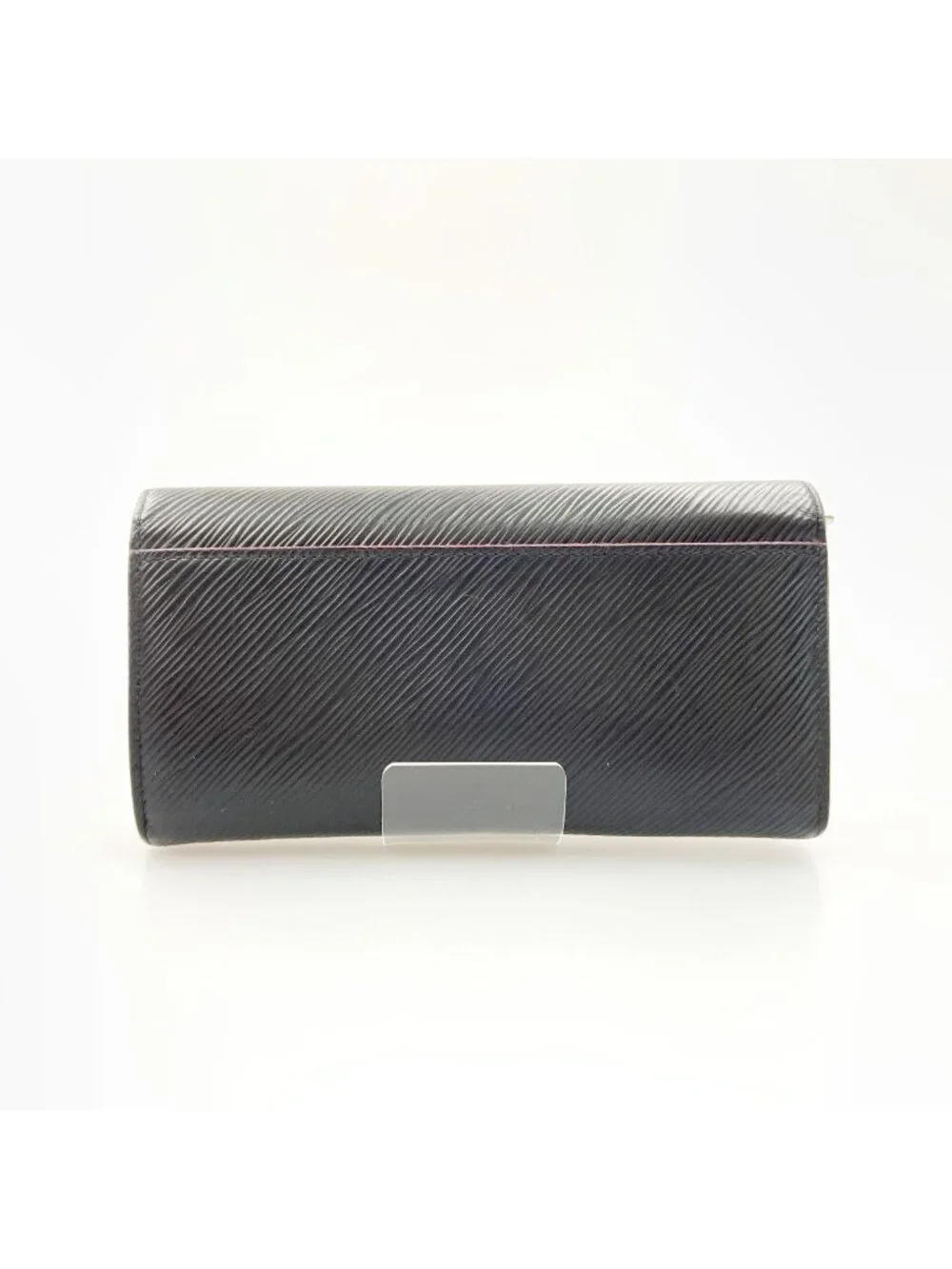 Louis Vuitton Epi Portefeuille Sarah Bifold Wallet Black Pink